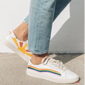 Soludos Rainbow Wave Sneaker